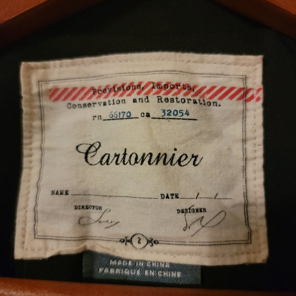 Anthropolgie Cartonnier Cropped Comtrasting Blazer Jacket - Picture 5 of 7